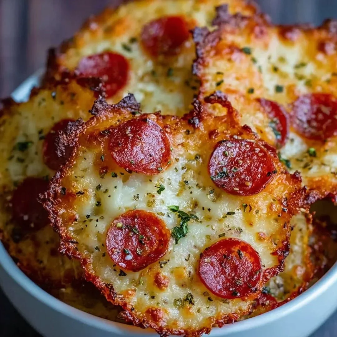 Bowl of crunchy keto chips for a healthy low-carb snack