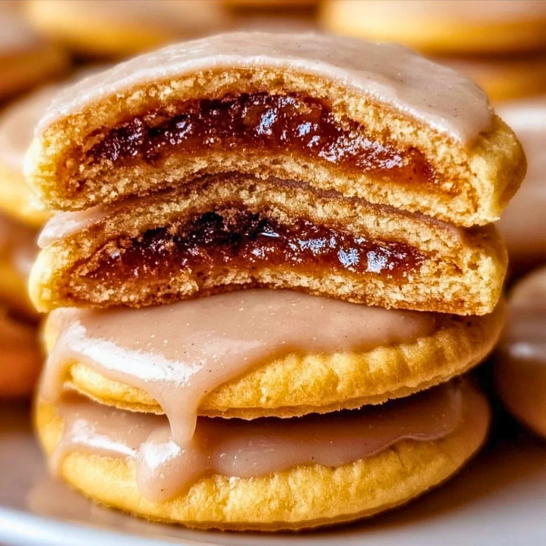 Brown Sugar Pop Tart Cookies arranged on a plate, a delightful dessert option.