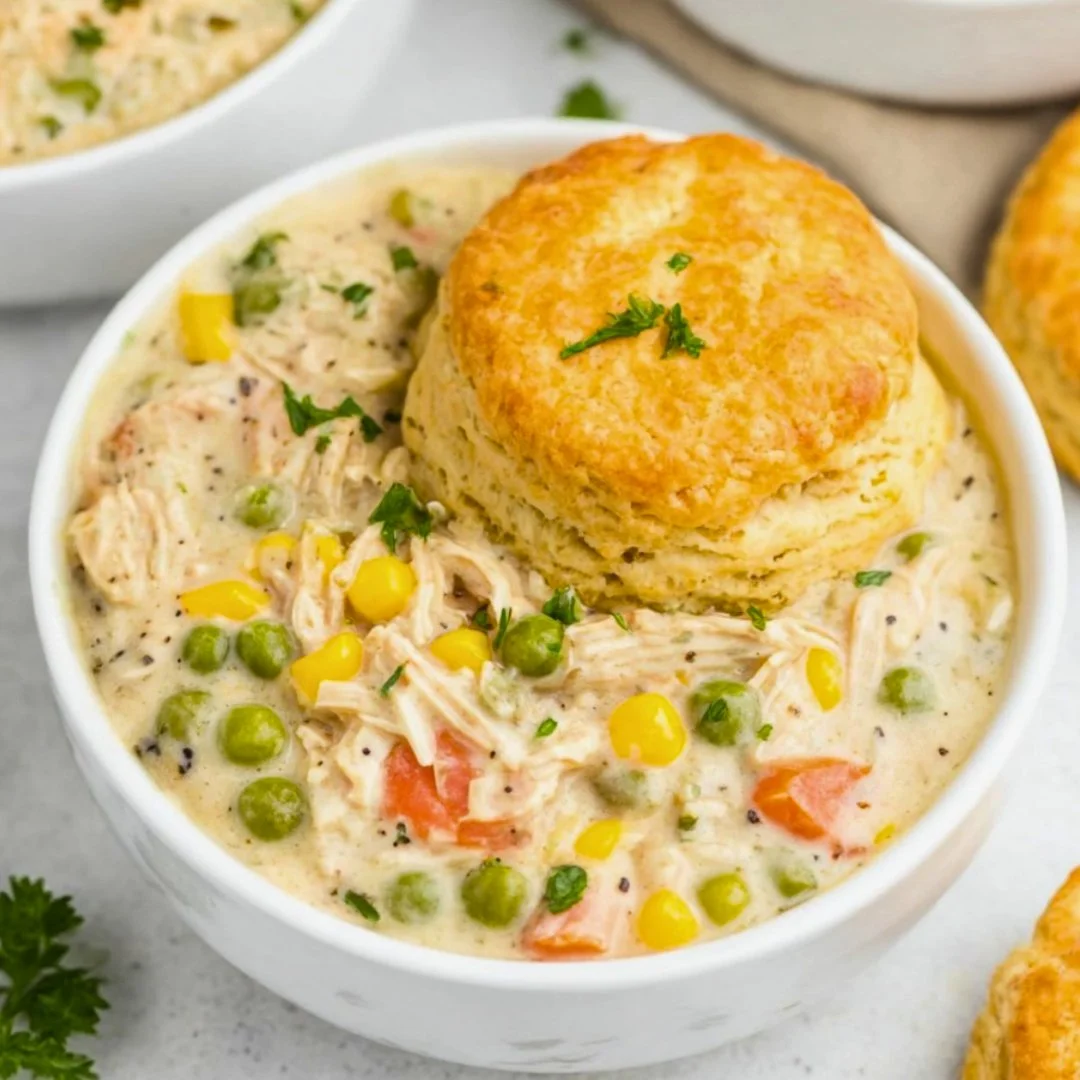 Slow Cooker Chicken Pot Pie